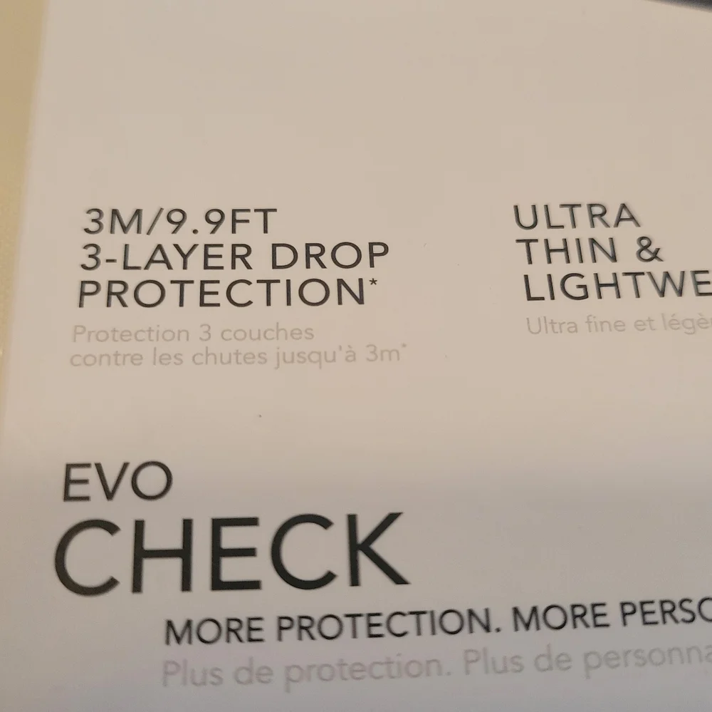 TECH 21 Evo Check Phone Case Black Brand New